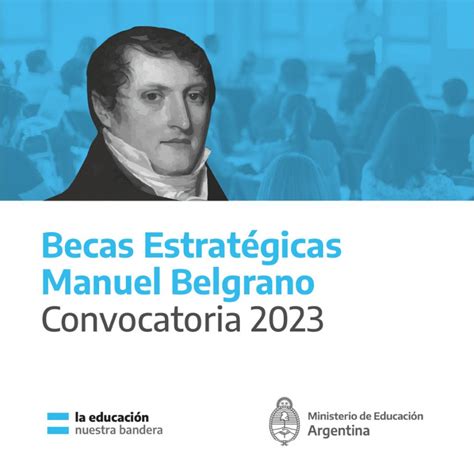 beca manuel belgrano 2023 inscripción